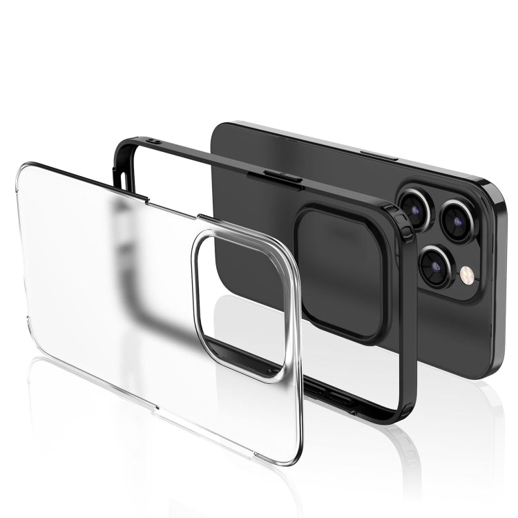 For iPhone 15 Pro Max Armor MagSafe Magnetic Phone Case(Translucent) - iPhone 15 Pro Max Cases by buy2fix | Online Shopping UK | buy2fix