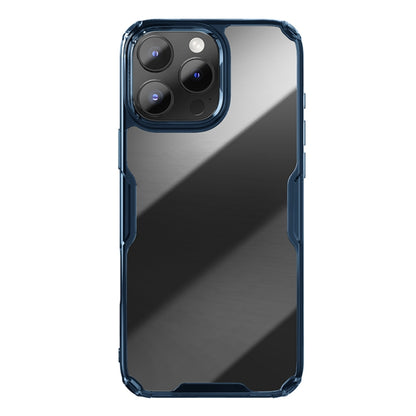 For iPhone 16 Pro NILLKIN Ultra Clear PC + TPU Phone Case(Blue) - iPhone 16 Pro Cases by NILLKIN | Online Shopping UK | buy2fix