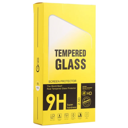 For iPhone 16 10pcs 0.26mm 9H 2.5D Tempered Glass Film - iPhone 16 Tempered Glass by buy2fix | Online Shopping UK | buy2fix