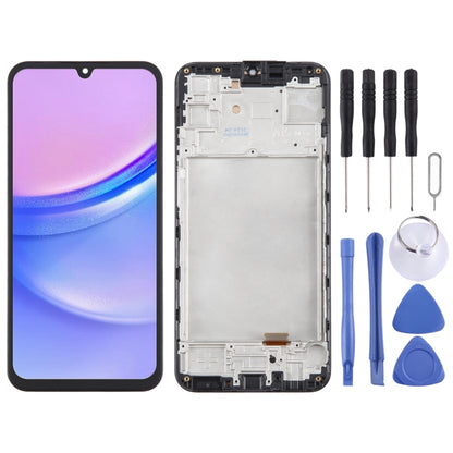 For Samsung Galaxy A15 4G SM-A155F TFT LCD Screen Digitizer Full Assembly with Frame, Not Supporting Fingerprint Identification - Galaxy A Series Parts by buy2fix | Online Shopping UK | buy2fix