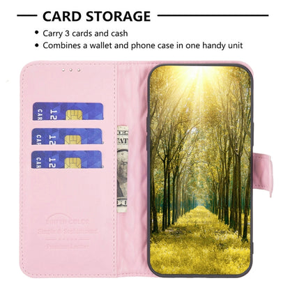 For Honor 90 5G Diamond Lattice Wallet Flip Leather Phone Case(Pink) - Honor Cases by buy2fix | Online Shopping UK | buy2fix