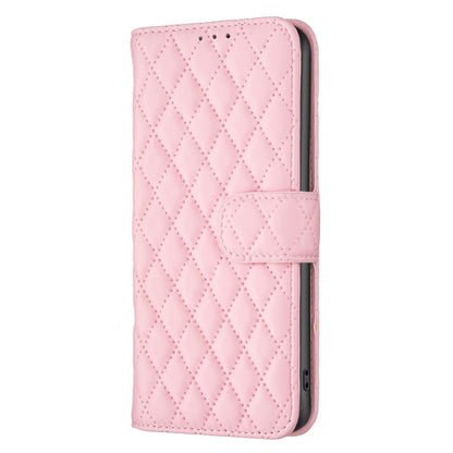 For Honor 100 Pro Diamond Lattice Wallet Flip Leather Phone Case(Pink) - Honor Cases by buy2fix | Online Shopping UK | buy2fix