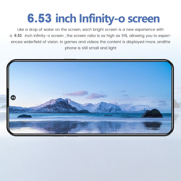 S23 Ultra / U19, 3GB+64GB, 6.53 inch Screen, Face ID & Side Fingerprint Identification, Android 9.1 MTK6753 Octa Core, Network: 4G, Dual SIM(Blue) -  by buy2fix | Online Shopping UK | buy2fix
