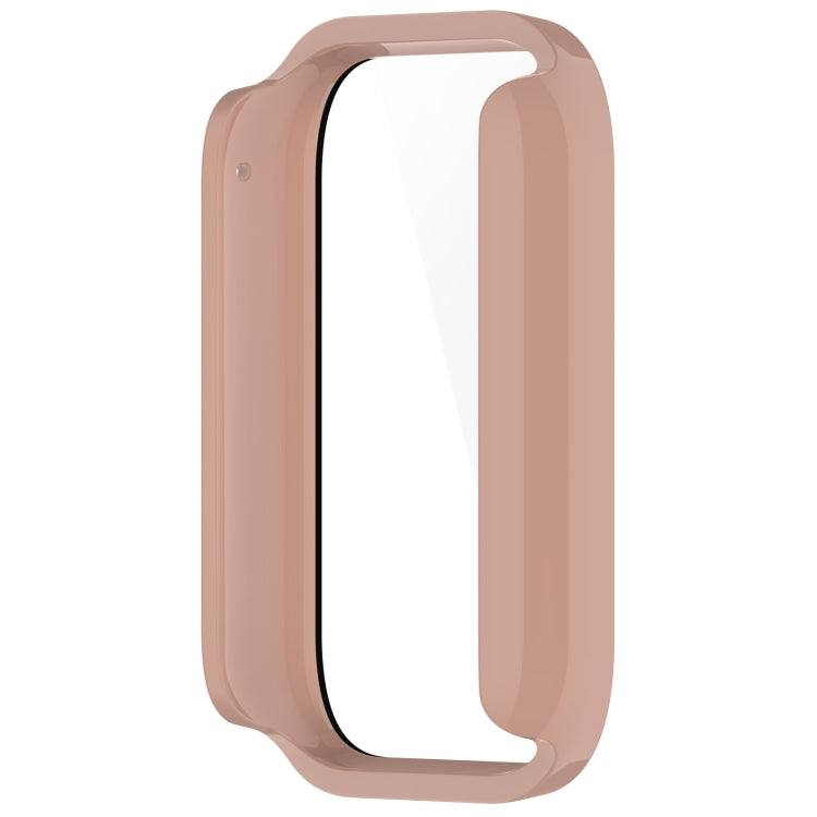 For Xiaomi Mi Band 8 Pro PC + Tempered Glass Film Integrated Watch Protective Case(Pink) - Watch Cases by buy2fix | Online Shopping UK | buy2fix