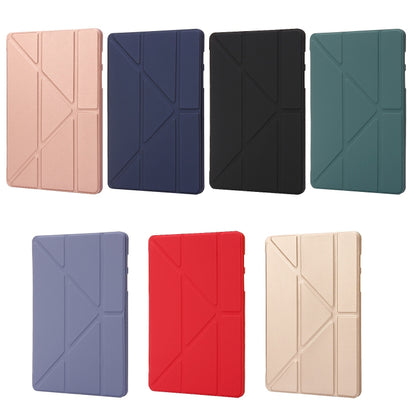 For Samsung Galaxy Tab S9+ Deformation Silicone Leather Tablet Case(Lavender) - Galaxy Tab S9+ Cases by buy2fix | Online Shopping UK | buy2fix