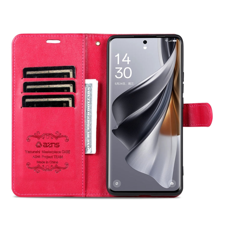 For Xiaomi Redmi K70 / K70 Pro AZNS Sheepskin Texture Flip Leather Phone Case(Red) - Xiaomi Cases by AZNS | Online Shopping UK | buy2fix