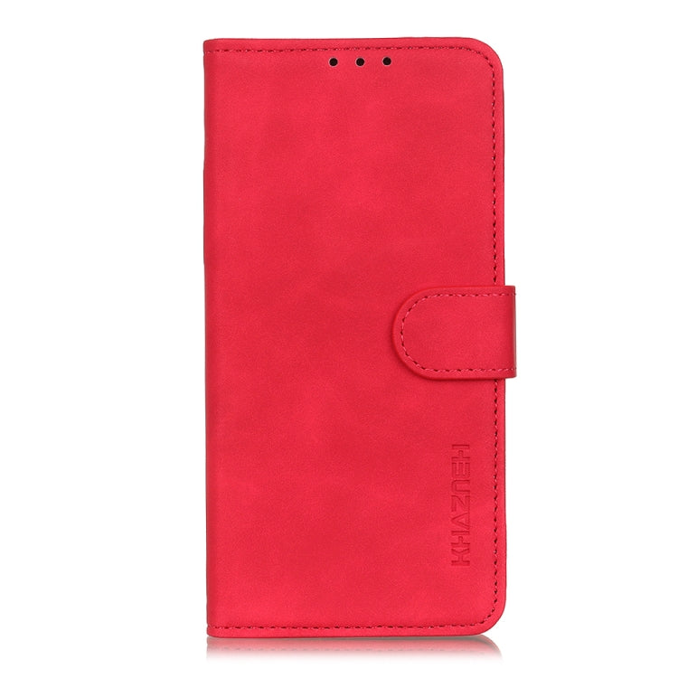 For Google Pixel 9 Pro KHAZNEH Retro Texture Flip Leather Phone Case(Red) - Google Cases by buy2fix | Online Shopping UK | buy2fix