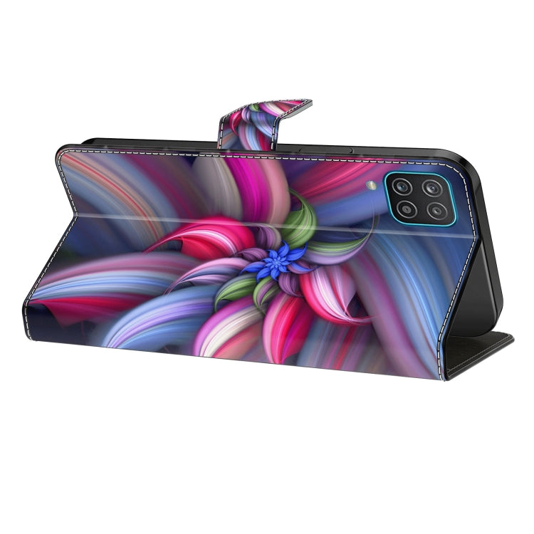 For Motorola Moto G Play 2024 Crystal 3D Shockproof Protective Leather Phone Case(Colorful Flower) - Motorola Cases by buy2fix | Online Shopping UK | buy2fix