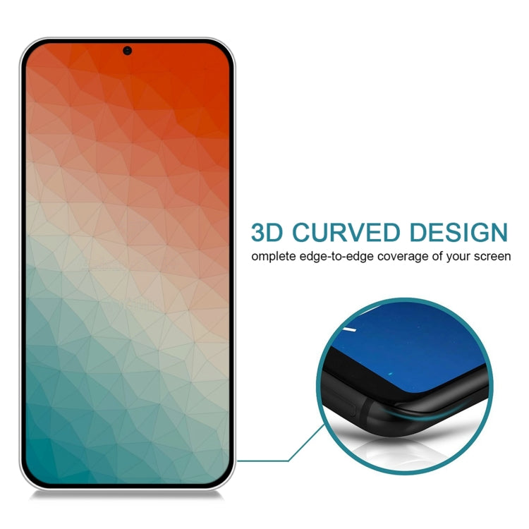 For Samsung Galaxy S24+ 5G Full Cover Anti-peeping Tempered Glass Film, Support Fingerprint Unlocking - Galaxy S24+ 5G Tempered Glass by buy2fix | Online Shopping UK | buy2fix