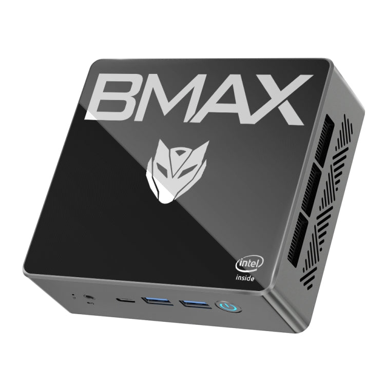 BMAX B4 Plus Windows 11 Mini PC, 16GB+512GB, Intel Alder Lake N100, Support Dual HDMI / RJ45(EU Plug) - Windows Mini PCs by BMAX | Online Shopping UK | buy2fix