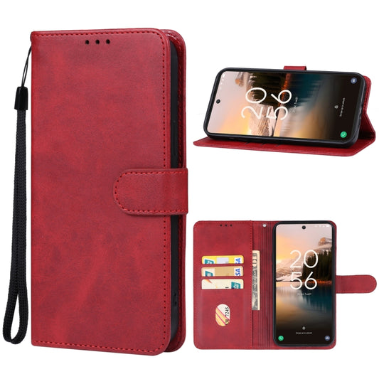 For TCL 40 NXTpaper 4G Leather Phone Case(Red) - More Brand by buy2fix | Online Shopping UK | buy2fix