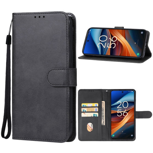 For TCL 50 XL 5G Leather Phone Case(Black) - More Brand by buy2fix | Online Shopping UK | buy2fix