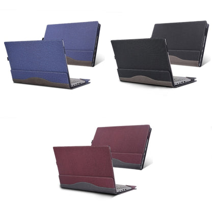 For Lenovo ThinkPad E15 Gen 3 Laptop Leather Anti-Fall Protective Case(Wine Red) - 15.6 - 17 inch by buy2fix | Online Shopping UK | buy2fix