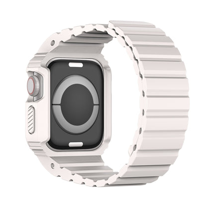 For Apple Watch Series 8 41mm DUX DUCIS OA Series Integrated Magnetic Watch Band(Starlight) - Watch Bands by DUX DUCIS | Online Shopping UK | buy2fix