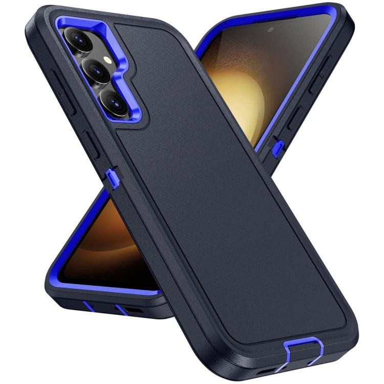 For Samsung Galaxy S23 FE 5G Life Waterproof Rugged Phone Case(Dark Blue + Royal Blue) - Galaxy S23 FE 5G Cases by buy2fix | Online Shopping UK | buy2fix