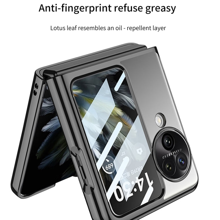 For OPPO Find N3 Flip GKK Integrated Electroplating Full Coverage Phone Case(Gold) - Find N3 Flip Cases by GKK | Online Shopping UK | buy2fix