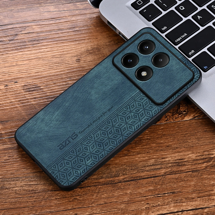 For Xiaomi Redmi K70 AZNS 3D Embossed Skin Feel Phone Case(Dark Green) - Xiaomi Cases by AZNS | Online Shopping UK | buy2fix