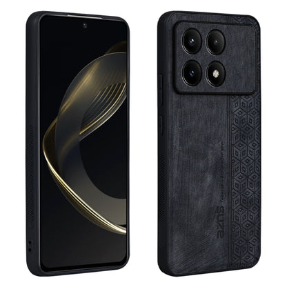 For Xiaomi Redmi K70 Pro AZNS 3D Embossed Skin Feel Phone Case(Black) - Xiaomi Cases by AZNS | Online Shopping UK | buy2fix