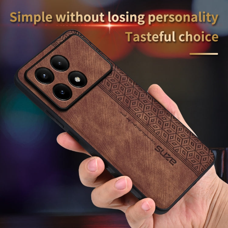 For Xiaomi Redmi K70 Pro AZNS 3D Embossed Skin Feel Phone Case(Black) - Xiaomi Cases by AZNS | Online Shopping UK | buy2fix