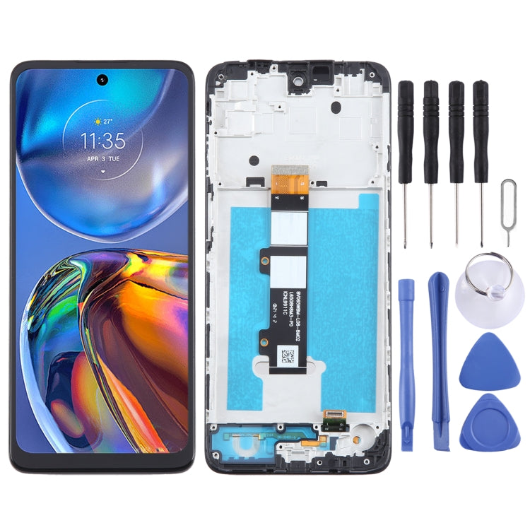 For Motorola Moto E32 OEM LCD Screen Digitizer Full Assembly with Frame - LCD Screen by buy2fix | Online Shopping UK | buy2fix