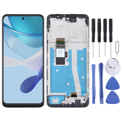 For Motorola Moto G53 OEM LCD Screen Digitizer Full Assembly with Frame - LCD Screen by buy2fix | Online Shopping UK | buy2fix