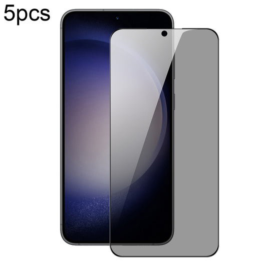 For Samsung Galaxy S23+ 5G 5pcs DUX DUCIS 0.33mm 9H High Aluminum Anti-spy HD Tempered Glass Film - Galaxy S23+ 5G Tempered Glass by DUX DUCIS | Online Shopping UK | buy2fix