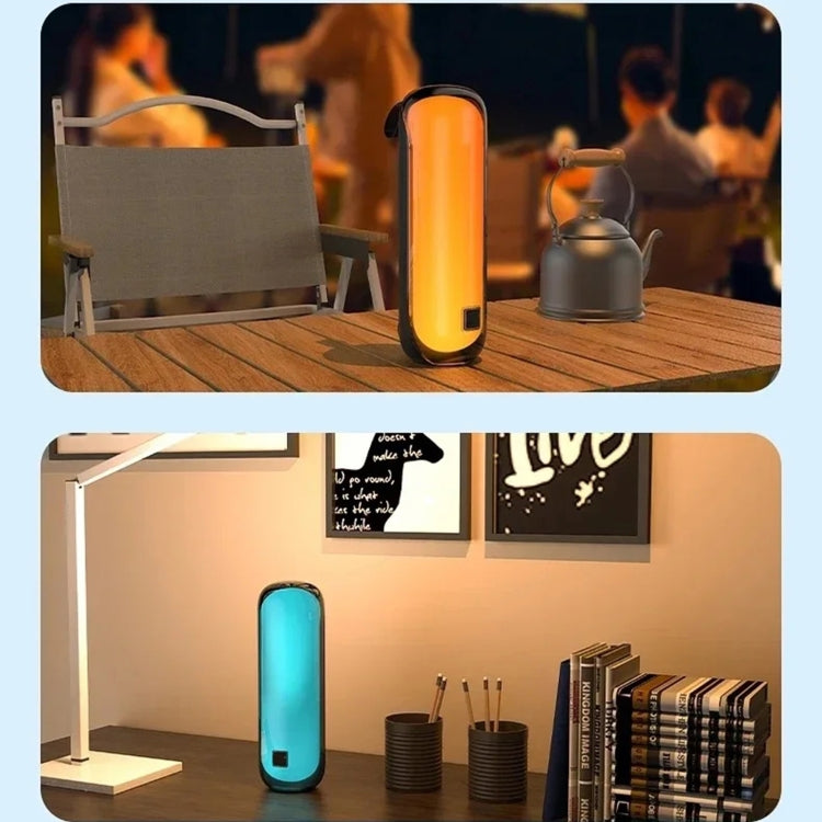 T&G TG-384 Mini Portable Bluetooth Speaker Support TF / U-disk / RGB Light(Cyan) - Desktop Speaker by T&G | Online Shopping UK | buy2fix