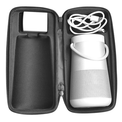 For Bose SoundLink Revolve+ Speaker Portable EVA Storage Bag Protective Case(Black) - Protective Case by buy2fix | Online Shopping UK | buy2fix