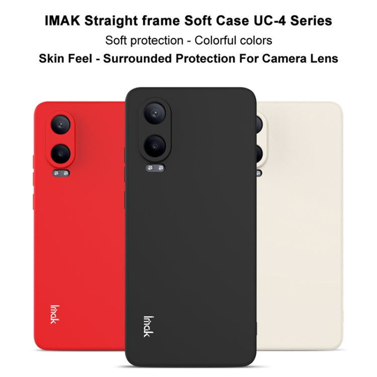 For OnePlus Nord CE4 Lite imak UC-4 Series Straight Edge TPU Phone Case(Red) - OnePlus Cases by imak | Online Shopping UK | buy2fix