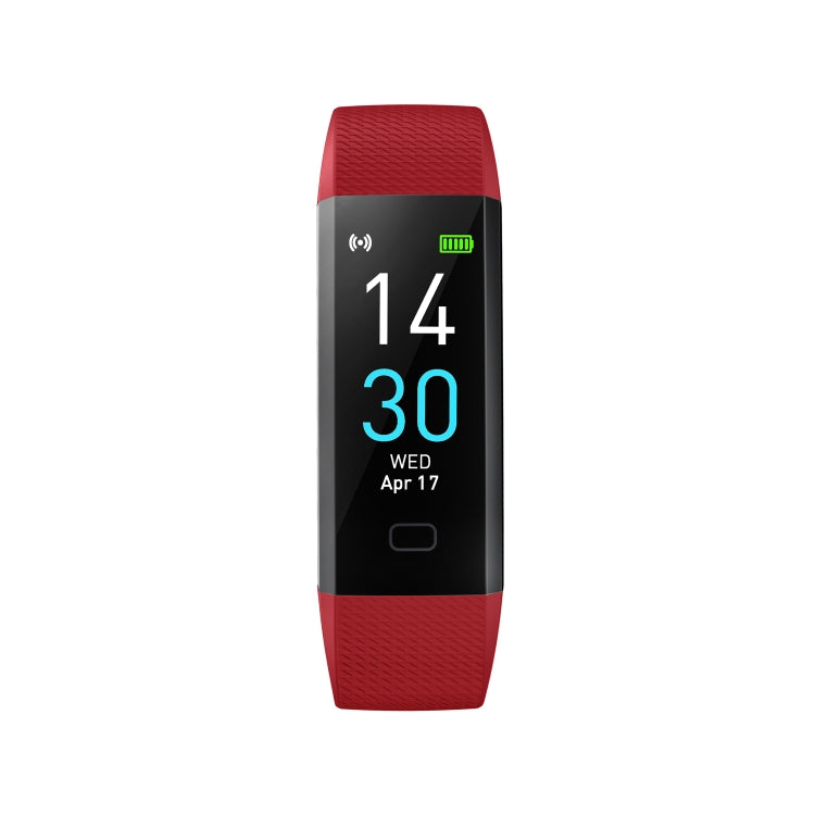 S5-4 Smart Bracelet IP68 Waterproof Heart Rate Sport Fitness Tracker Smart Watch(Red) - Smart Wristbands by buy2fix | Online Shopping UK | buy2fix