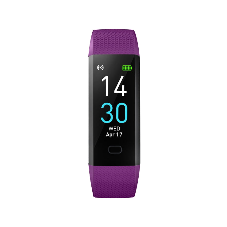 S5-4 Smart Bracelet IP68 Waterproof Heart Rate Sport Fitness Tracker Smart Watch(Purple) - Smart Wristbands by buy2fix | Online Shopping UK | buy2fix