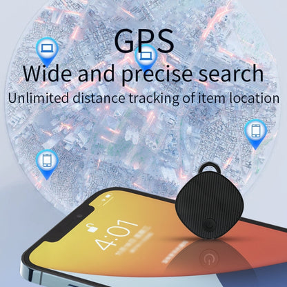 Global Positioning Pet Key Anti-Lost Device Smart Bluetooth GPS Locator(White) - Personal Tracker by buy2fix | Online Shopping UK | buy2fix