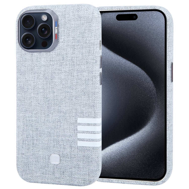 For iPhone 15 Pro Max TGVIS Vida Series MagSafe Magnetic Phone Case(Grey) - iPhone 15 Pro Max Cases by TGVIS | Online Shopping UK | buy2fix