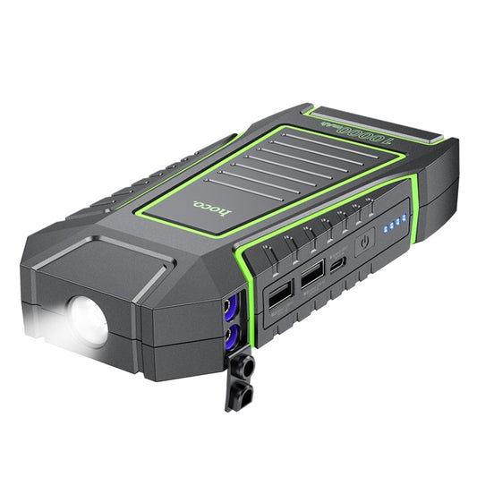 Hoco QS1 Spring Portable Car Emergency Start-Up Power Bank 10000mAh(Black) - Power Bank by hoco | Online Shopping UK | buy2fix