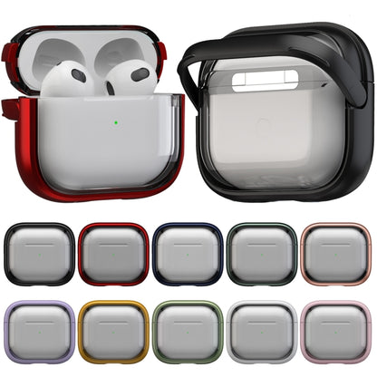 For AirPods 1 / 2 TPU Hybrid PC Case with Holder(Yellow) - For AirPods 1/2 by buy2fix | Online Shopping UK | buy2fix