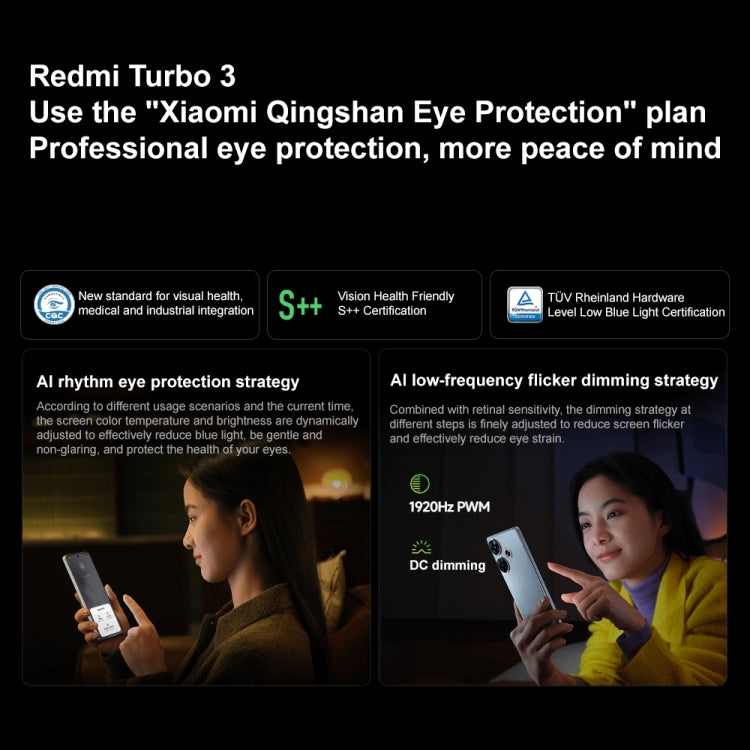 Xiaomi Redmi Turbo 3, 12GB+256GB, 6.67 inch Xiaomi HyperOS Snapdragon 8s Gen 3 Octa Core 3.0GHz, NFC, Network: 5G, Support Google Play(Green) - Xiaomi Redmi by Xiaomi | Online Shopping UK | buy2fix