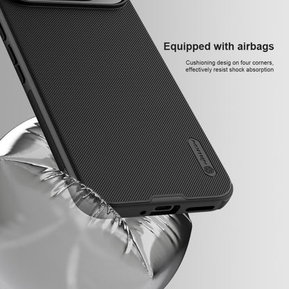 For Google Pixel 9 Pro NILLKIN Frosted Shield Pro Magnetic Phone Case(Black) - Google Cases by NILLKIN | Online Shopping UK | buy2fix