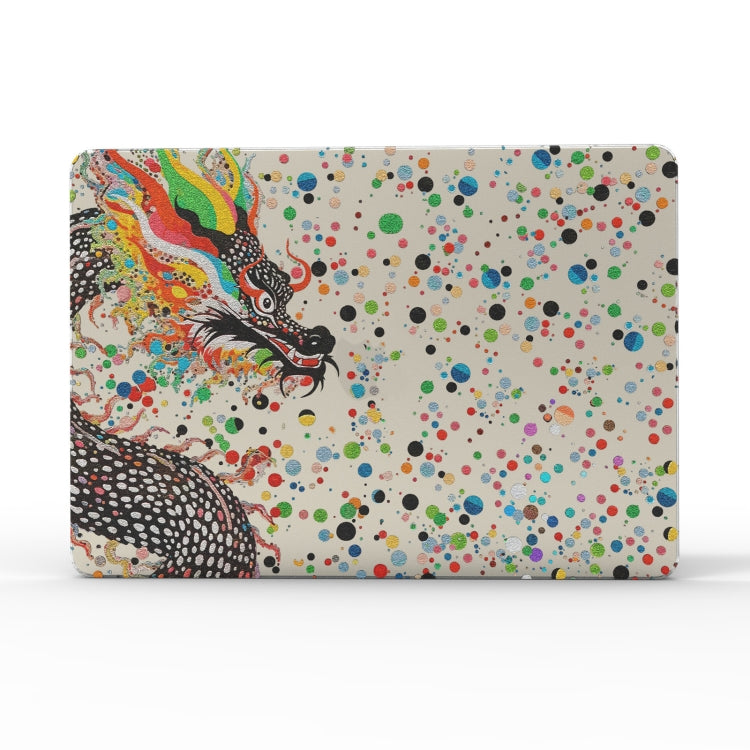 For MacBook Air 13.6 M2 A2681 / M3 A3113 UV Printed Pattern Laptop Frosted Protective Case(DDC-1681) - MacBook Air Cases by buy2fix | Online Shopping UK | buy2fix