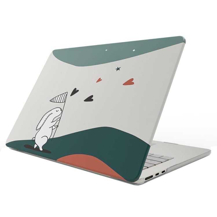 For MacBook Pro 13.3 A1278 UV Printed Pattern Laptop Frosted Protective Case(DDC-114) - MacBook Pro Cases by buy2fix | Online Shopping UK | buy2fix