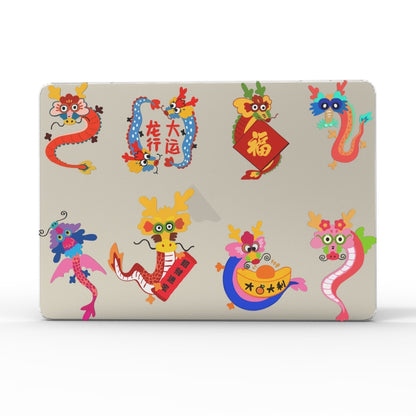 For MacBook Air 15 M2 A2941 / M3 A3114 UV Printed Pattern Laptop Frosted Protective Case(DDC-1677) - MacBook Air Cases by buy2fix | Online Shopping UK | buy2fix