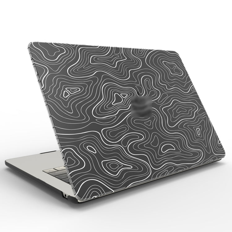 For MacBook Air 15 M2 A2941 / M3 A3114 UV Printed Pattern Laptop Frosted Protective Case(DDC-1680) - MacBook Air Cases by buy2fix | Online Shopping UK | buy2fix