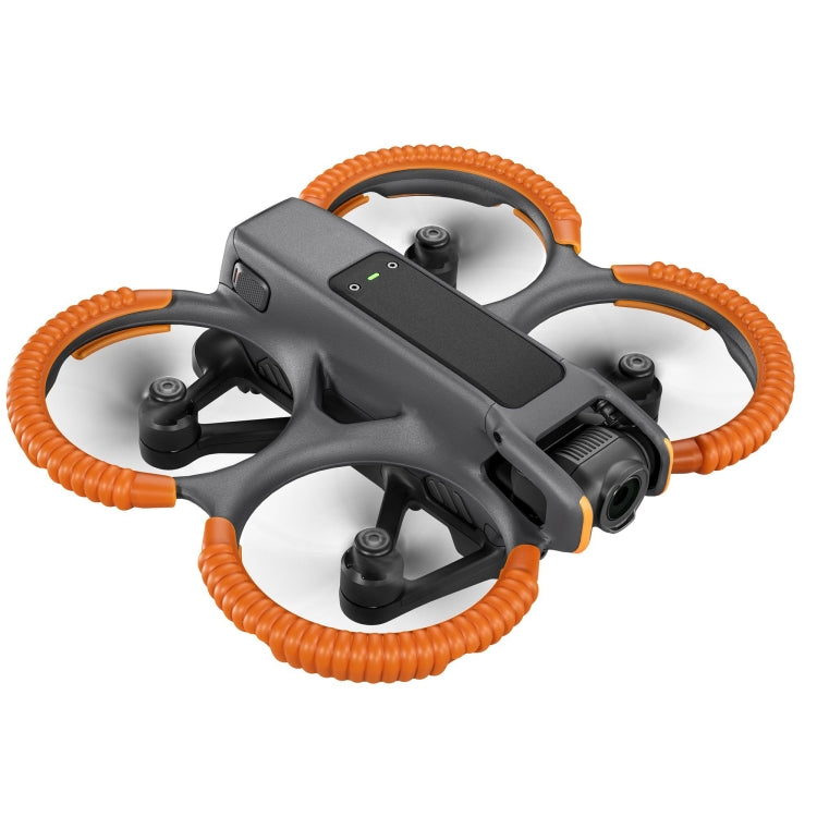 For DJI AVATA 2 STARTRC Propeller TPU Protective Guard Anti-collision Ring Cover(Fluorescent Orange) - Other by STARTRC | Online Shopping UK | buy2fix