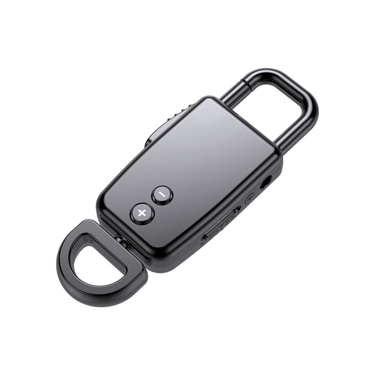 JNN S20 Zinc Alloy Keychain Voice Recorder, Memory:8GB(Black) - Other Style by JNN | Online Shopping UK | buy2fix