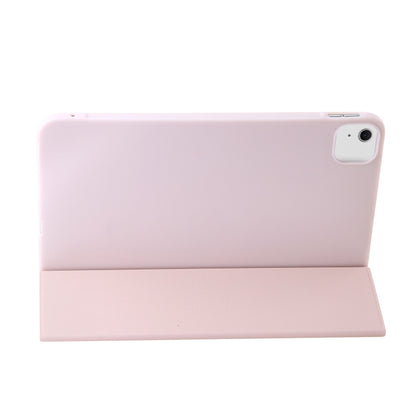 For iPad Air 11 2025 / 2024 Three-fold Holder Flip Tablet Leather Case(Light Pink) - iPad Air 11 2025 / 2024 Cases by buy2fix | Online Shopping UK | buy2fix