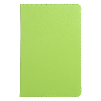 For iPad Pro 13 2024 360 Degree Rotation Litchi Texture Leather Tablet Case with Holder(Green) - iPad Pro 13 2024 Cases by buy2fix | Online Shopping UK | buy2fix