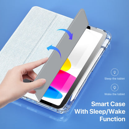 For iPad 10th Gen 10.9 2022 DUX DUCIS Unid Series PU+TPU Smart Tablet Case(Blue) - iPad 2025 / 2022 Cases by DUX DUCIS | Online Shopping UK | buy2fix