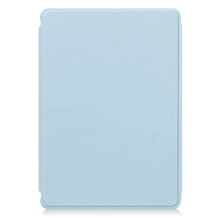 For iPad Air 13 2025 / 2024 Transparent Rotation Smart Leather Tablet Case with Keyboard(Sky Blue) - iPad Air 13 2025 / 2024 Cases by buy2fix | Online Shopping UK | buy2fix