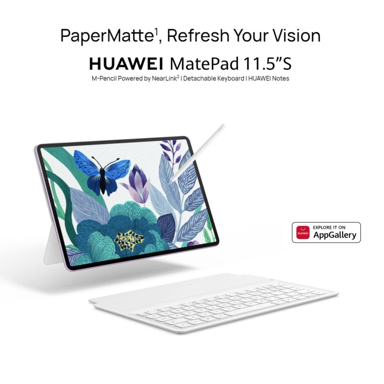 HUAWEI MatePad 11.5S PaperMatte Edition WIFI, 8GB+256GB, HarmonyOS 4.2 Hisilicon Kirin 9000WL, Not Support Google Play(Purple) - Huawei by Huawei | Online Shopping UK | buy2fix