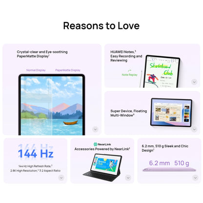 HUAWEI MatePad 11.5S PaperMatte Edition WIFI, 8GB+256GB, HarmonyOS 4.2 Hisilicon Kirin 9000WL, Not Support Google Play(Grey) - Huawei by Huawei | Online Shopping UK | buy2fix