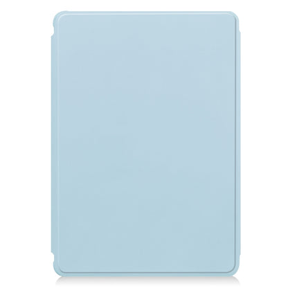 For iPad Pro 13 2024 Transparent Rotation Smart Leather Tablet Case(Sky Blue) - iPad Pro 13 2024 Cases by buy2fix | Online Shopping UK | buy2fix